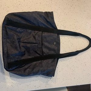 Lululemon Yoga Shoulder Bag/Tote - Grey/Black